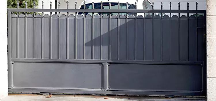 Metal Driveway Gate Installation Catonsville